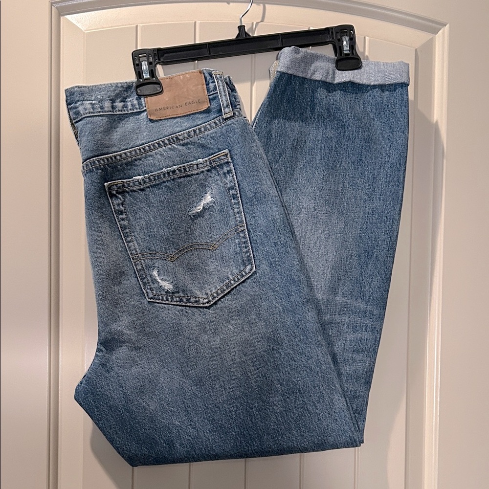 American Eagle Outfitters Men's Blue Relaxed Jeans 32” by 36”